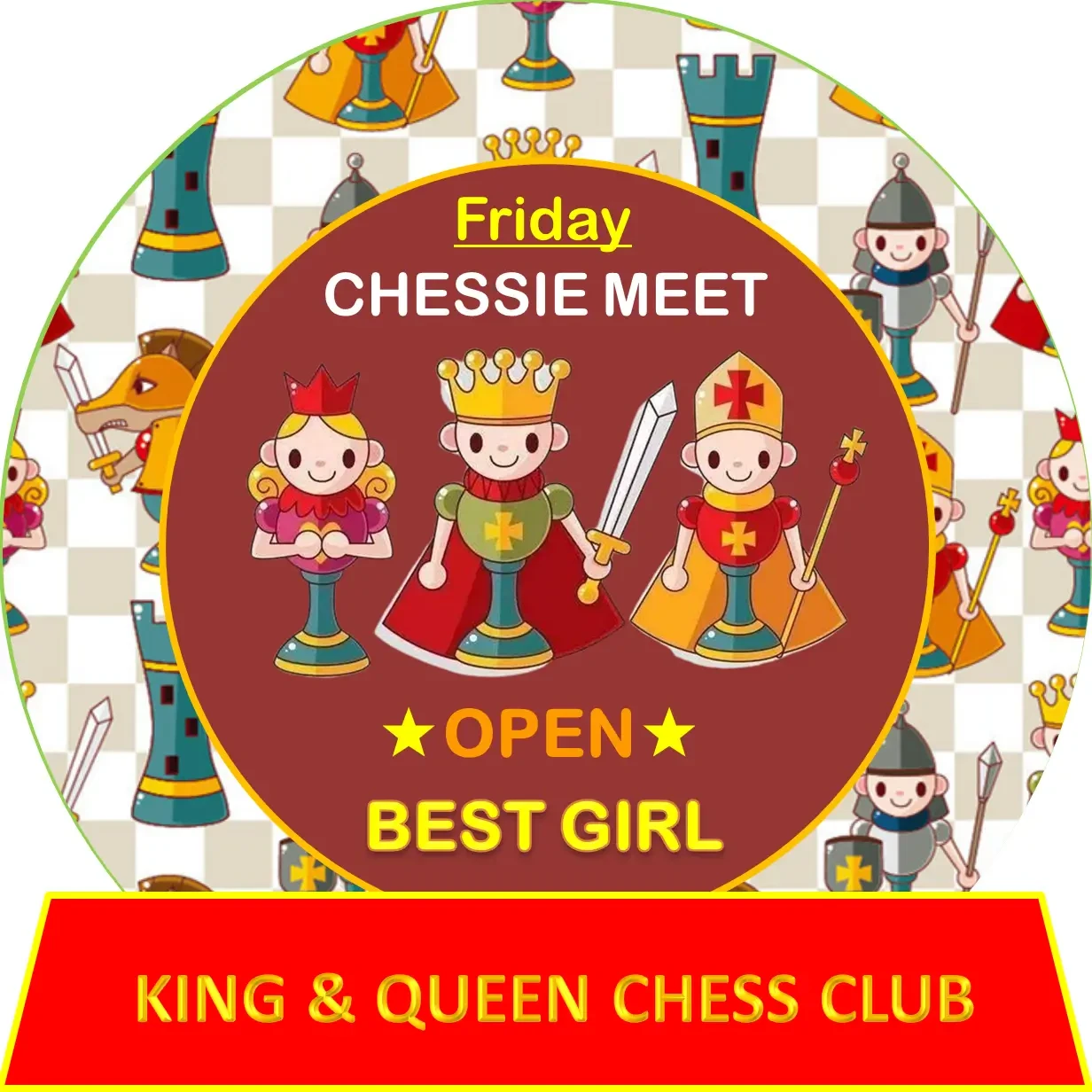 Chessie Meet Friday Best Girl trophy