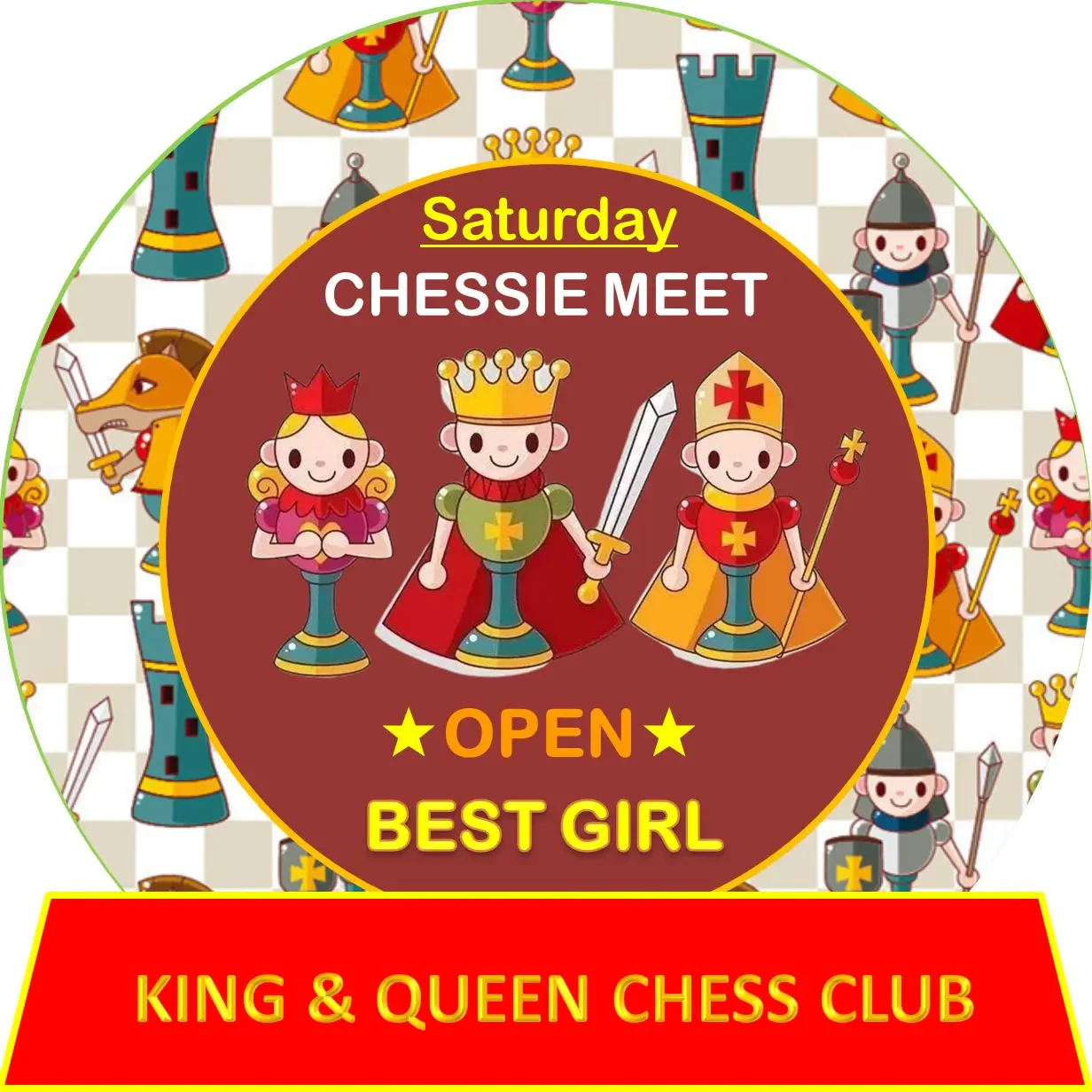 Chessie Meet Saturday Best Girl trophy